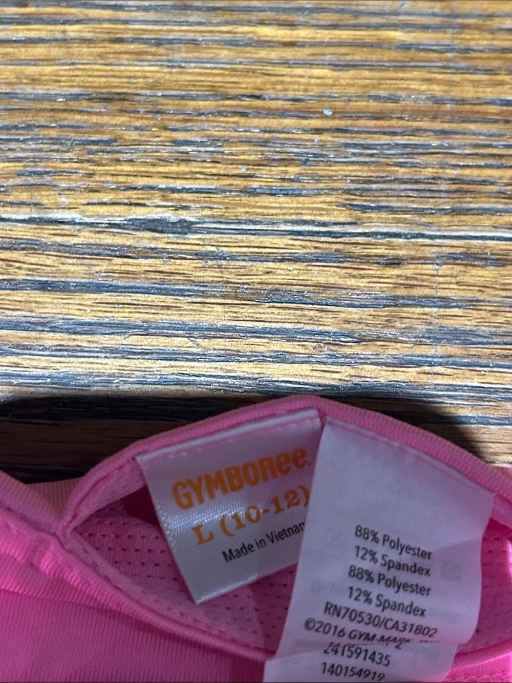 Gymboree Hot Pink Girls' Active Leggings